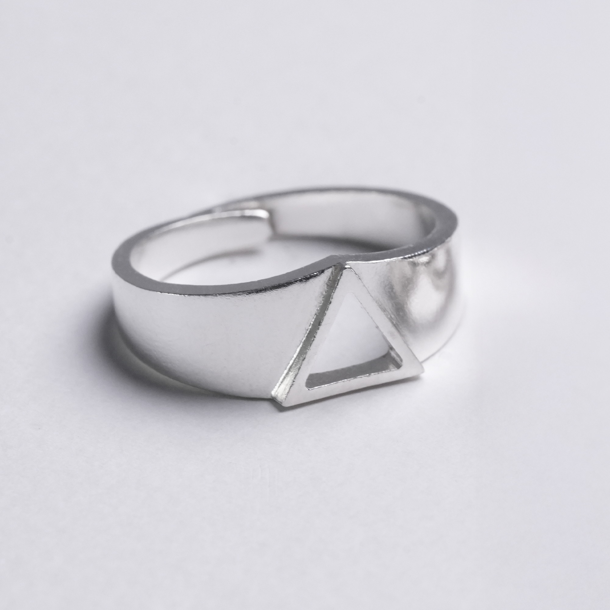 ADJUSTABLE TRIANGLE RING