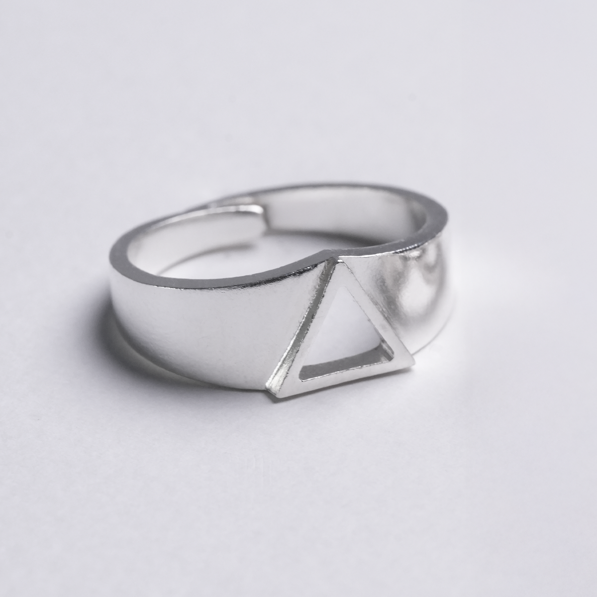 ADJUSTABLE TRIANGLE RING